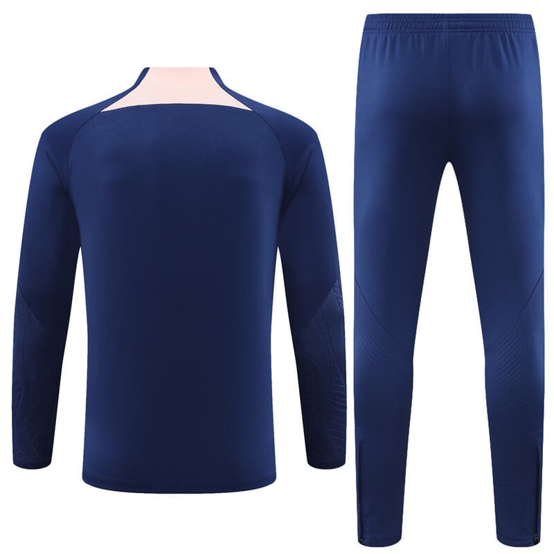 Sudadera Entrenamiento Atlético de Madrid 2023/2024 Niño Kit Azul Marino